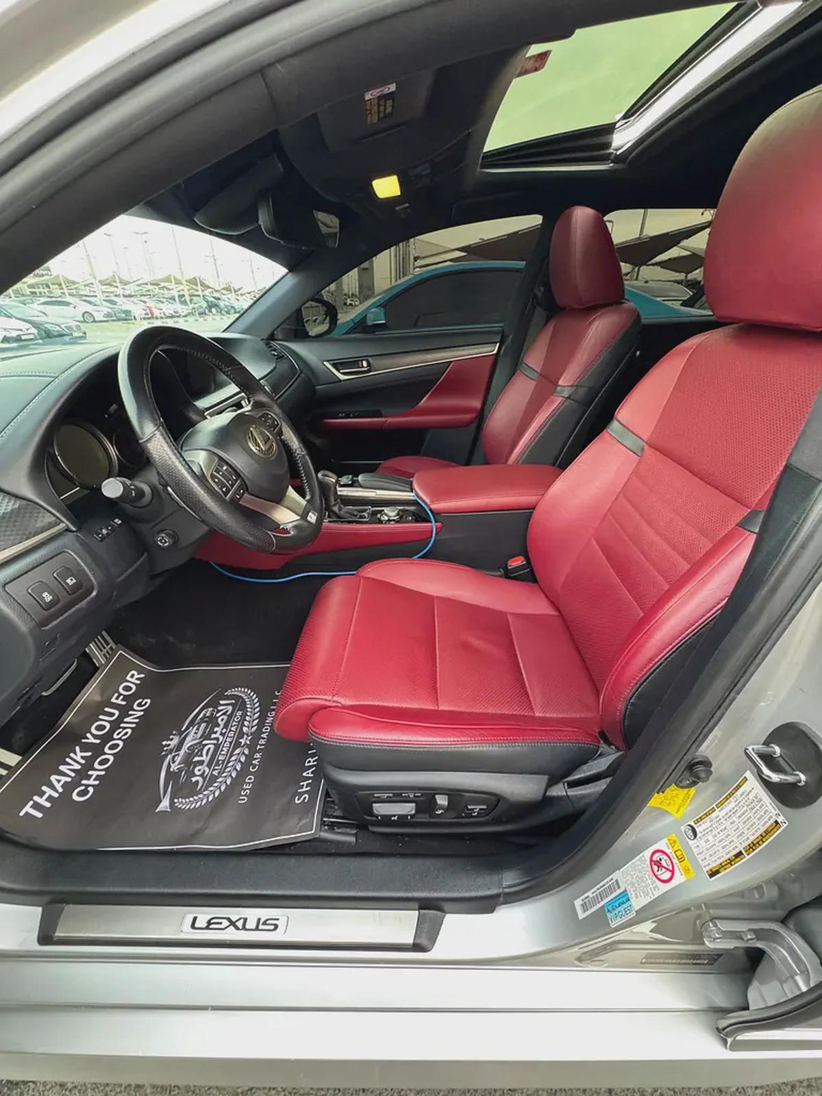 لكزس GS350 F-SPORT موديل 2016 وارد دفع خلفى سنجل فل اوبشن بحاله ممتازه-14-14