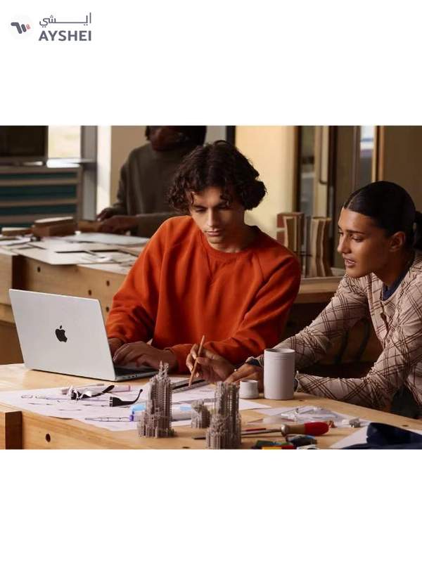 Apple New M5 Macbook Pro 2025 MDE04 Laptop With 14‑inch XDR Retina Display, M5 chip with 10-core CPU, 10-core GPU Processor/16GB RAM/512GB SSD/MacOS English/Arabic Space Black