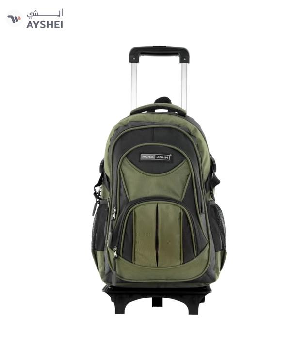 PARAJOHN 2 Wheel Trolley backpack 20 inches Green