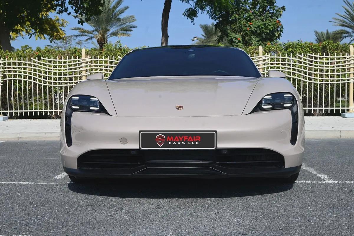 RAMADAN OFFER - 0% DP - UNDER WARRANTY - PORSHCE TAYCAN 4S 2023 - GCC SPECS-1-1