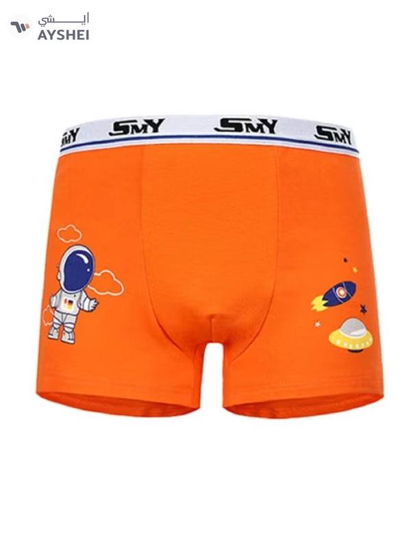 Babyqlo 4 Pack Little Spaceman Printed Boxer Multicolour