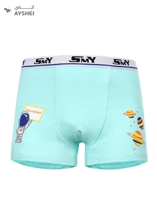 Babyqlo 4 Pack Little Spaceman Printed Boxer Multicolour
