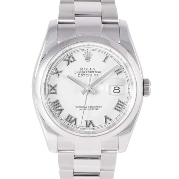 Rolex DateJust 116200 Full Set Box Papers roman dial
