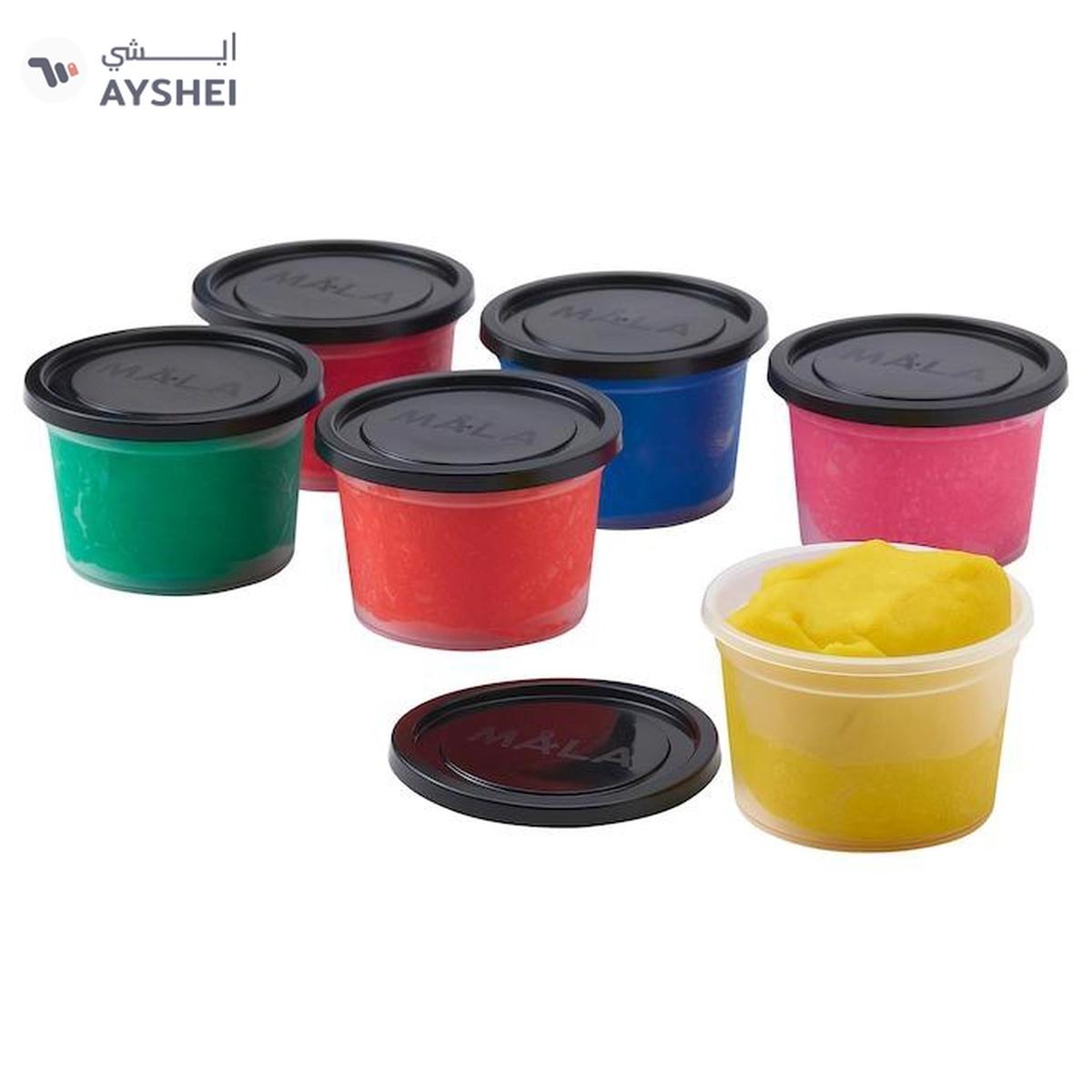 IKEA MÅLA Modelling Dough, Mixed Colours – Creative and Fun Dough Set for Kids’ Artistic Play-0-0