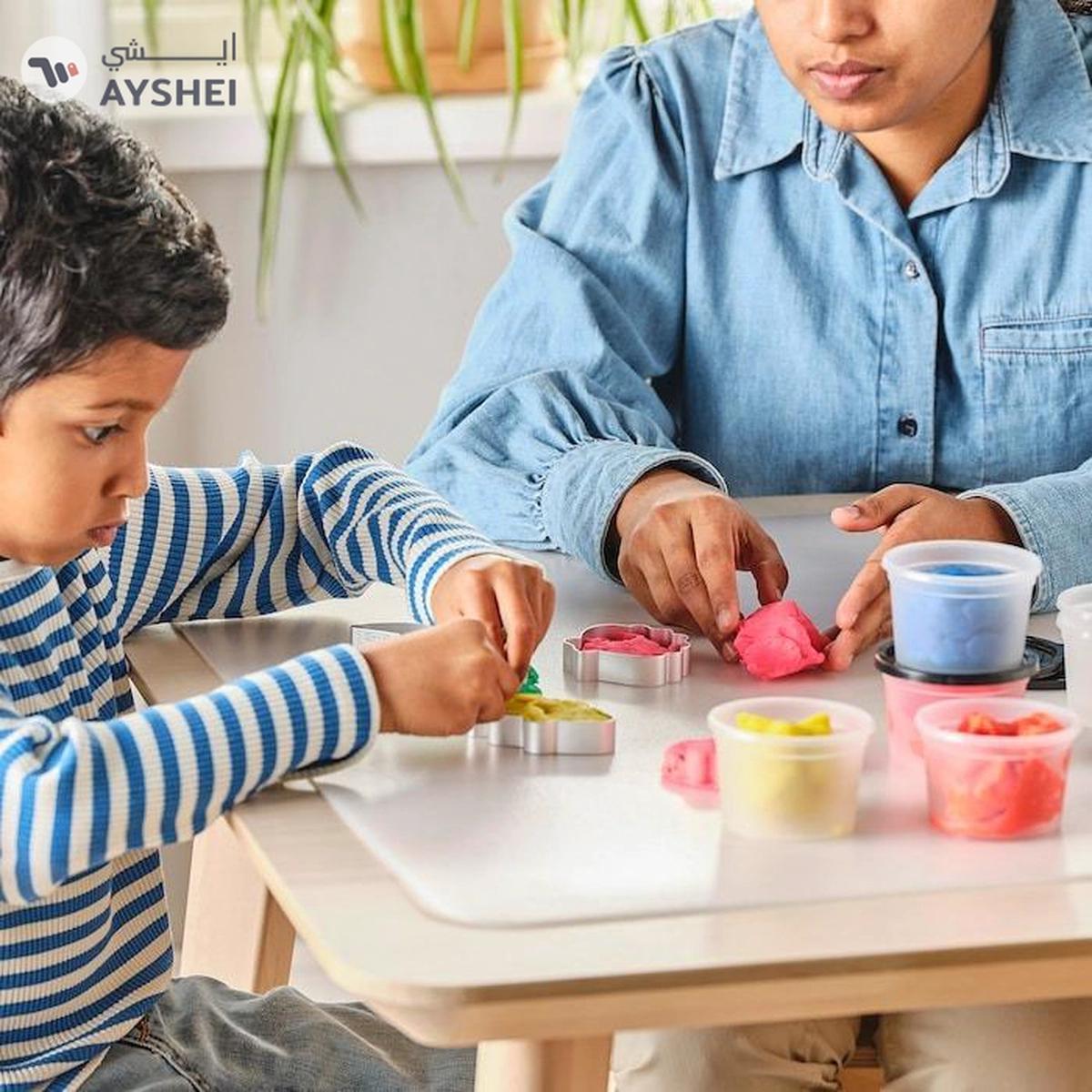 IKEA MÅLA Modelling Dough, Mixed Colours – Creative and Fun Dough Set for Kids’ Artistic Play-0-portrait