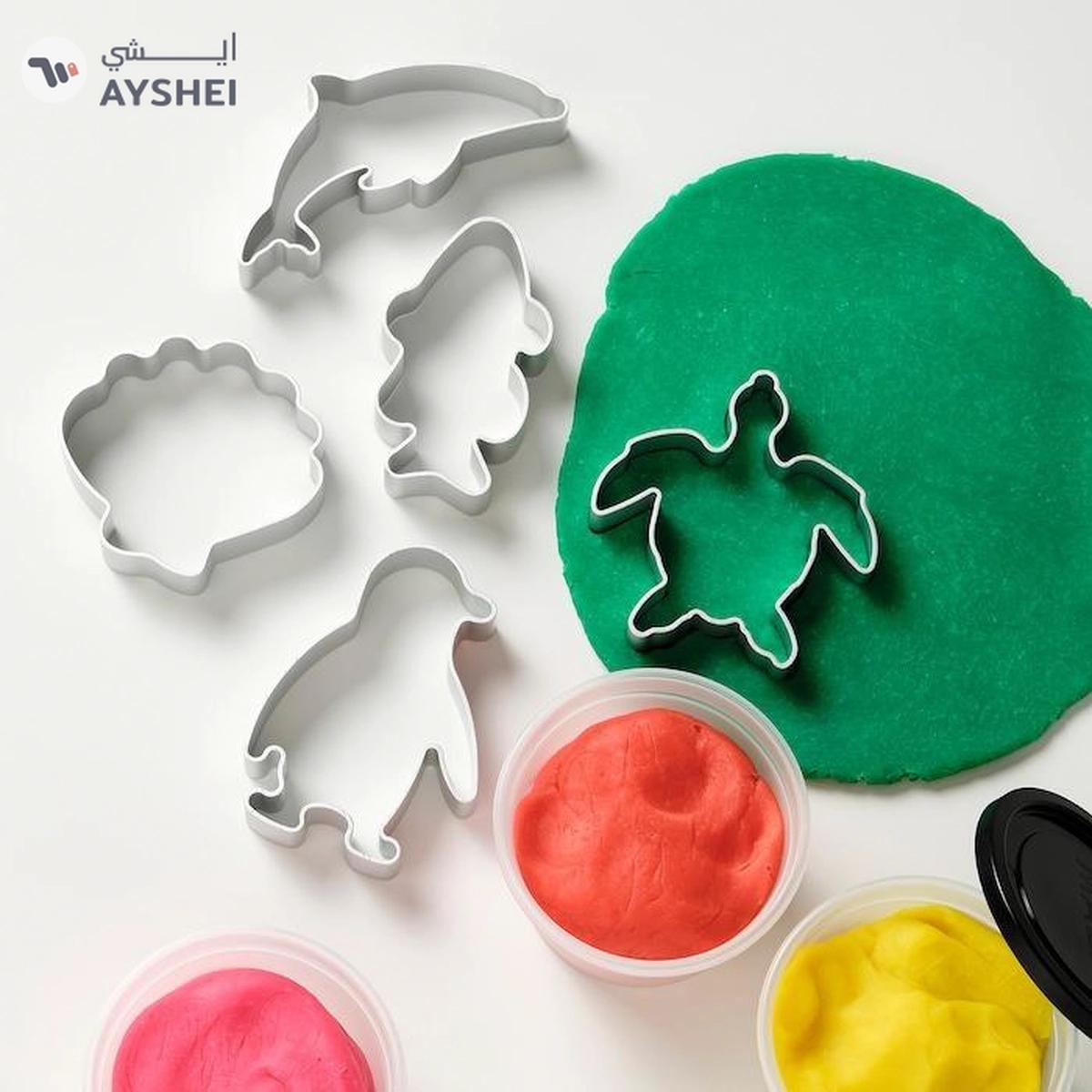 IKEA MÅLA Modelling Dough, Mixed Colours – Creative and Fun Dough Set for Kids’ Artistic Play-5-5