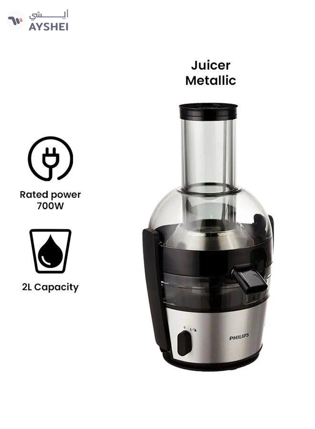 Philips Juicer 2.0 L 800.0 W HR1863/00 Metallic-2-2