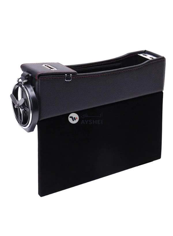 Generic Car Right Seat Organizer Box With Two USB Ports