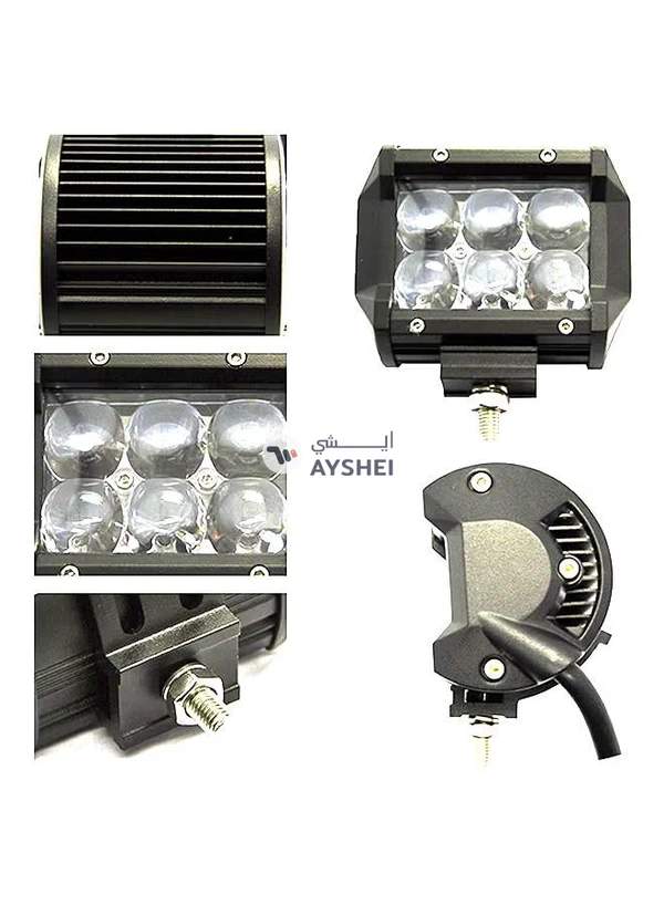 Generic 2-Piece LED Car Flood Work Light