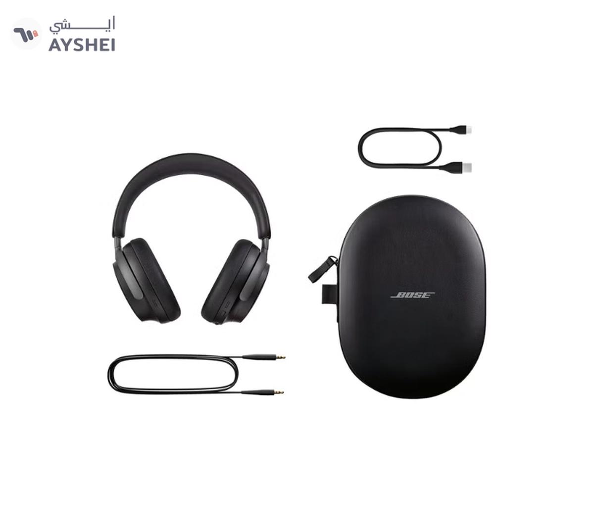 BOSE QuietComfort Ultra Wireless Noise Cancelling Headphones Black-1-landscape