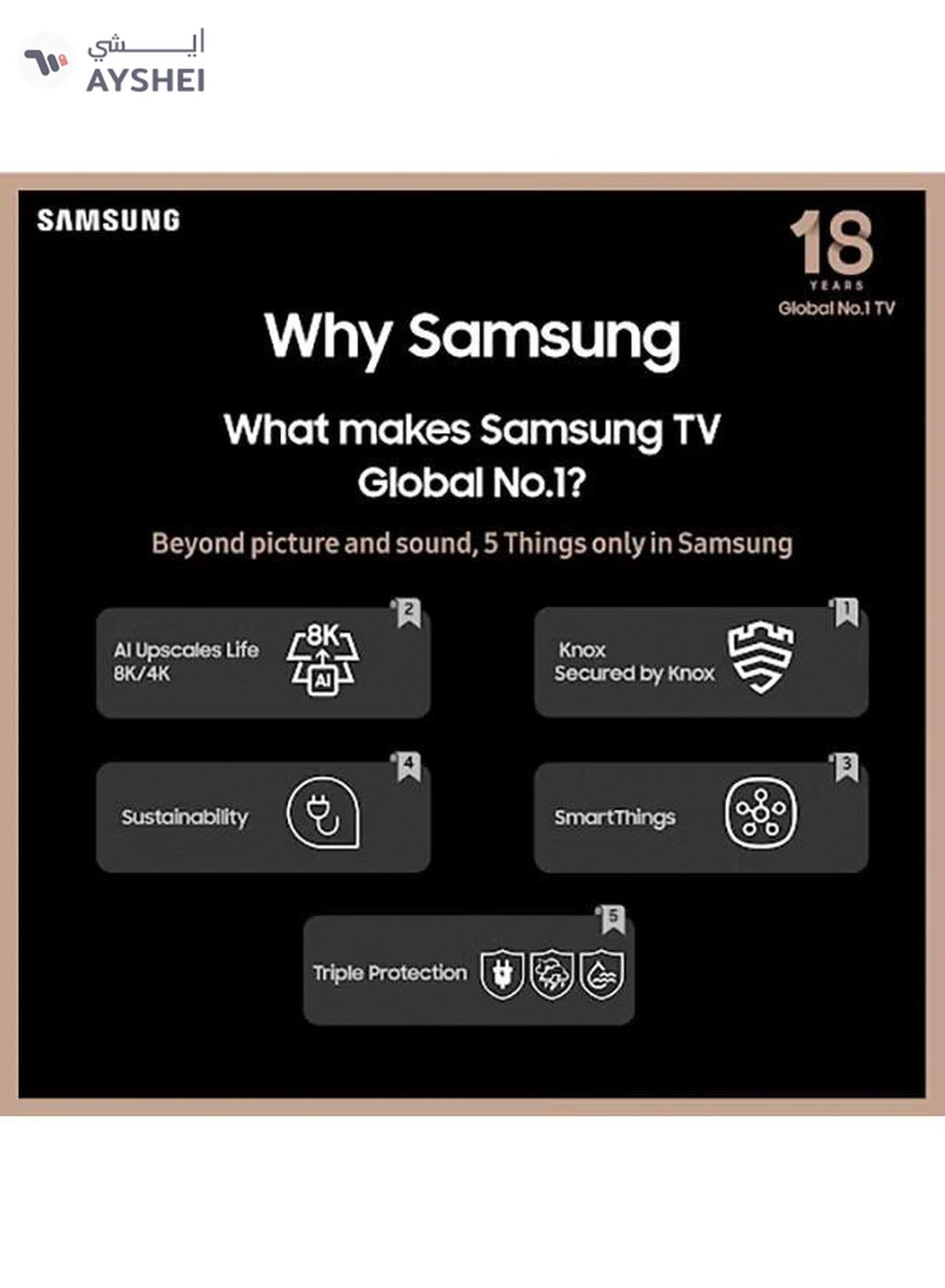 Samsung 43 Inch Full HD Smart TV | Android | Built In Receiver | 50HZ | UA43T5300AUXUM / UA43T5300A Black-5-5