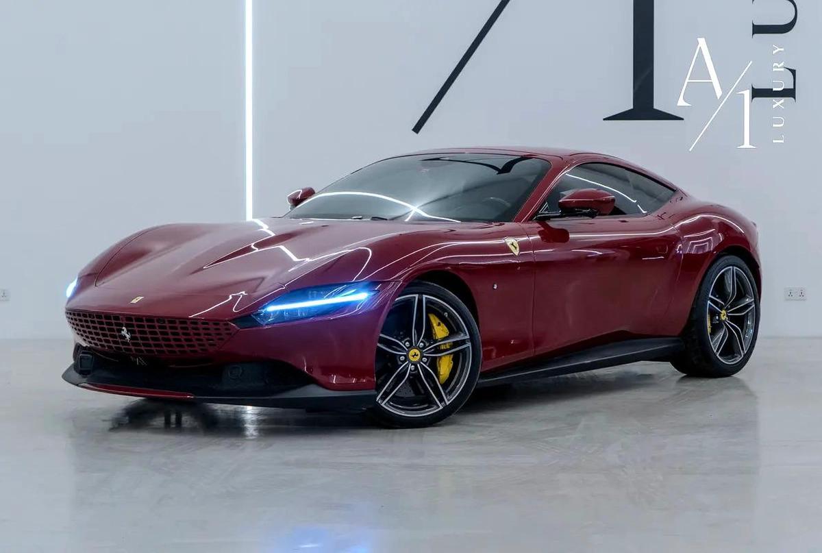 2021 Ferrari Roma, With Warranty Service Contract, Carbon Fibre Package, GCC Spec-0-0