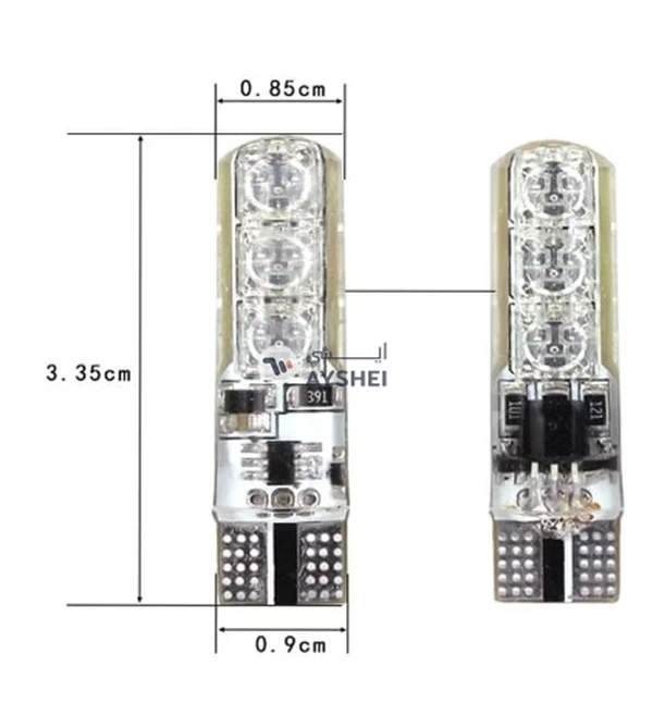 OUTAD LED Shining Car Light With Remote Control