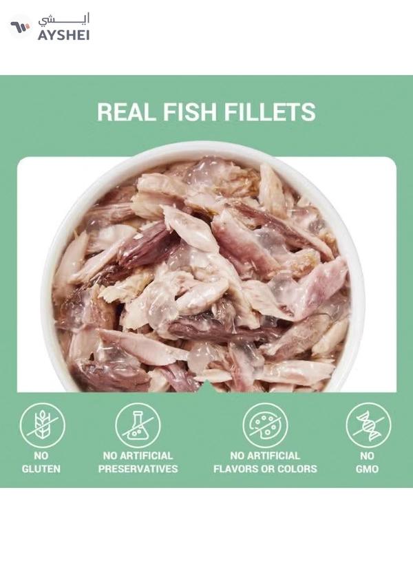 Schesir Complements Cat Wet Food in Jelly Can- Tuna 70gx12pcs