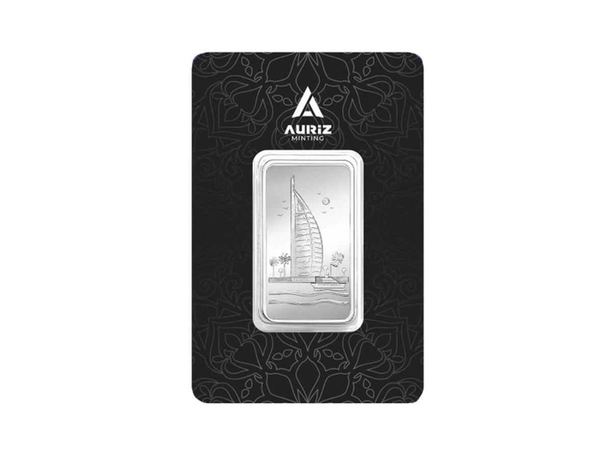 Auriz Mint 100g Fine Silver Bar-1-1