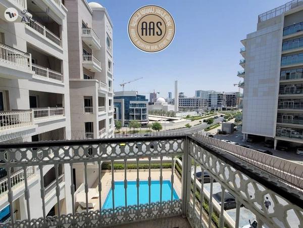 BRAND NEW FURNISHED STUDIO WITH BALCONY & POOL VIEW IN CENTER OF ARJAN