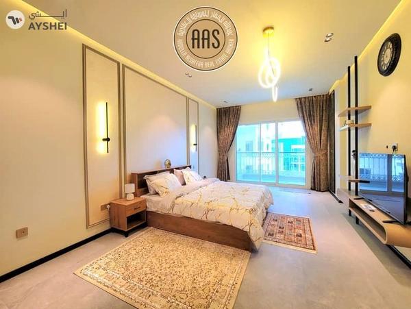 BRAND NEW FURNISHED STUDIO WITH BALCONY & POOL VIEW IN CENTER OF ARJAN