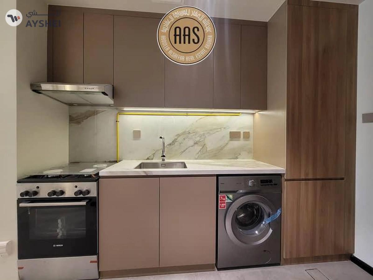 BRAND NEW FURNISHED STUDIO WITH BALCONY & POOL VIEW IN CENTER OF ARJAN-0-landscape