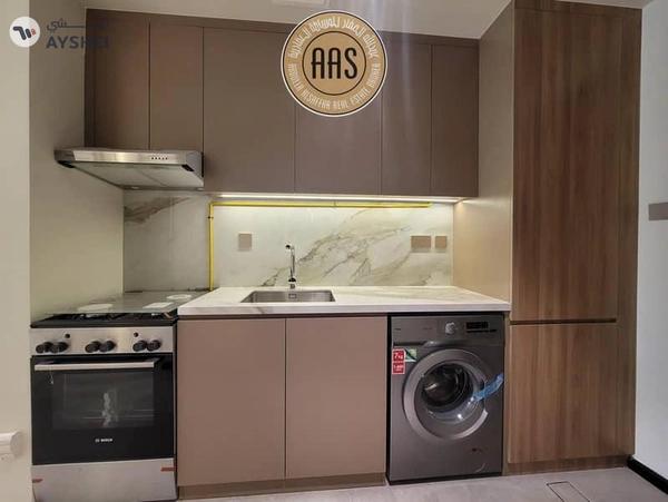 BRAND NEW FURNISHED STUDIO WITH BALCONY & POOL VIEW IN CENTER OF ARJAN