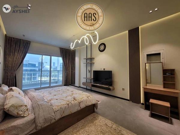 BRAND NEW FURNISHED STUDIO WITH BALCONY & POOL VIEW IN CENTER OF ARJAN