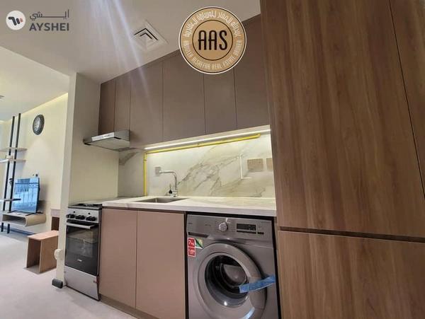 BRAND NEW FURNISHED STUDIO WITH BALCONY & POOL VIEW IN CENTER OF ARJAN