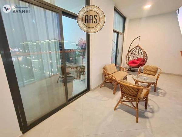 Brand new furniture 1bhk 2bathrooms in 95k balcony wardrobes 1parking free