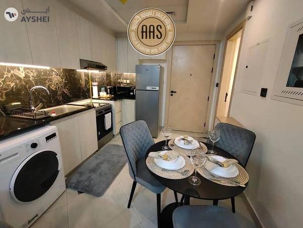 Brand new furniture 1bhk 2bathrooms in 95k balcony wardrobes 1parking free