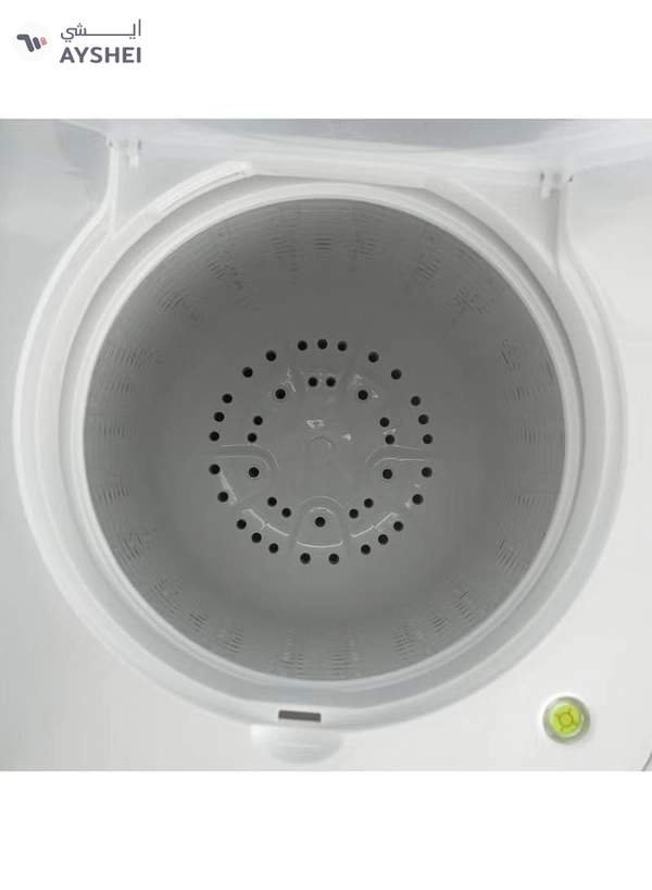 GEEPAS 20 Kg Twin Tub Semi-Automatic Washing Machine | 10 Kg Spin, Top Load | Energy-Efficient, Dual Wash/Spin Motor | White/Blue/Gray 20 kg 960 W GSWM6491 White/Blue/Gray