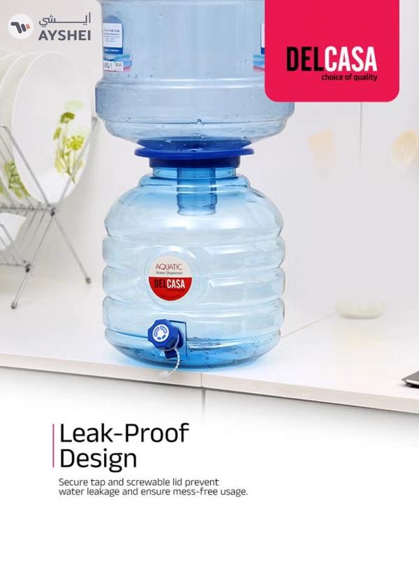 DELCASA 20L Water Dispenser | Food-Grade PP Polymer Material | Non-Dust Adhesive & Bacteria-Resistant Design | Leak-Proof, Easy to Install & Cost-Effective Blue