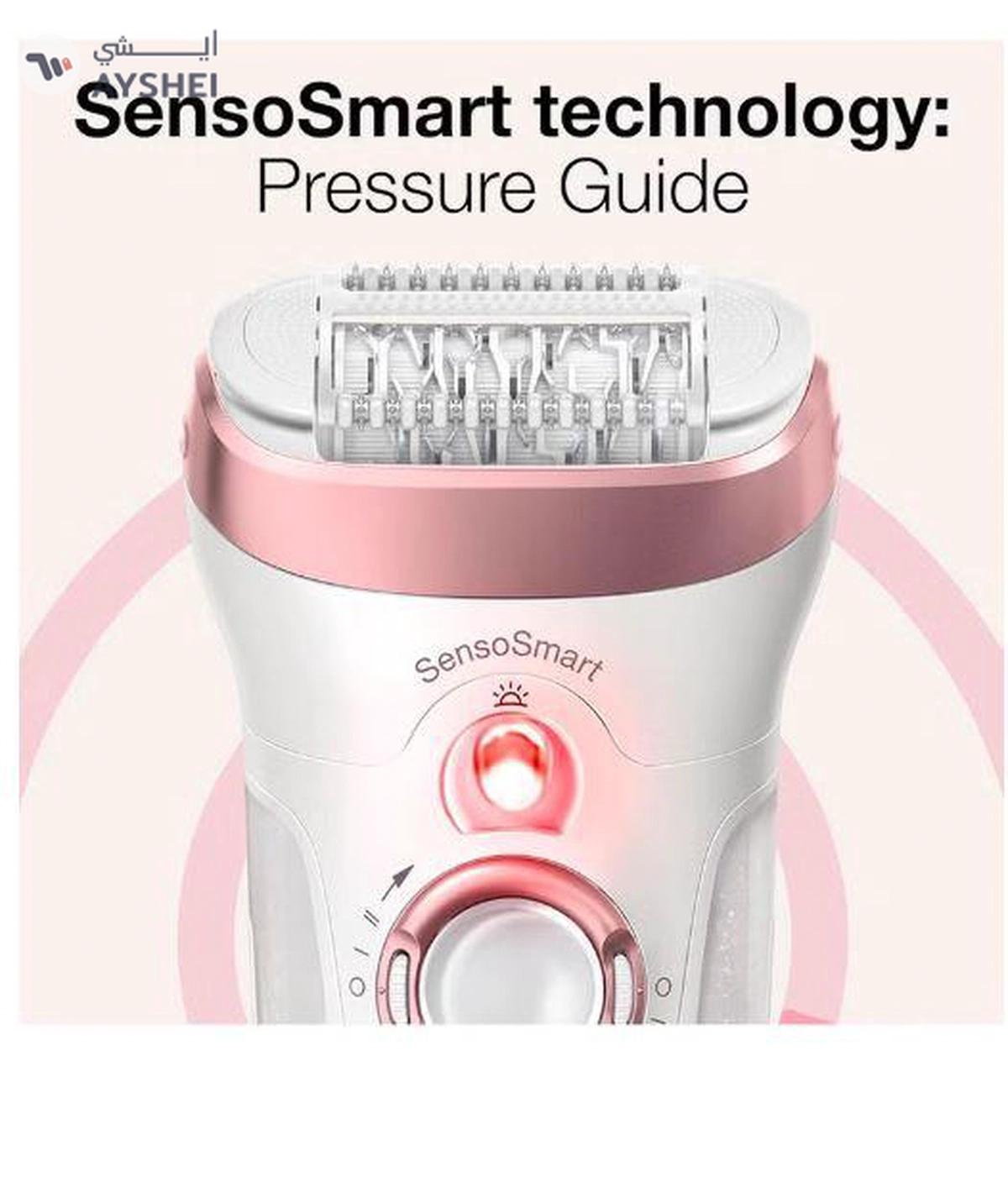 BRAUN Silk-Epil Beauty Set 9 9-985 Deluxe Cordless Wet & Dry Hair Removal Epilator White-3-3