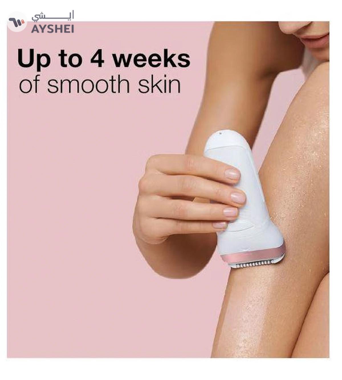 BRAUN Silk-Epil Beauty Set 9 9-985 Deluxe Cordless Wet & Dry Hair Removal Epilator White-6-6