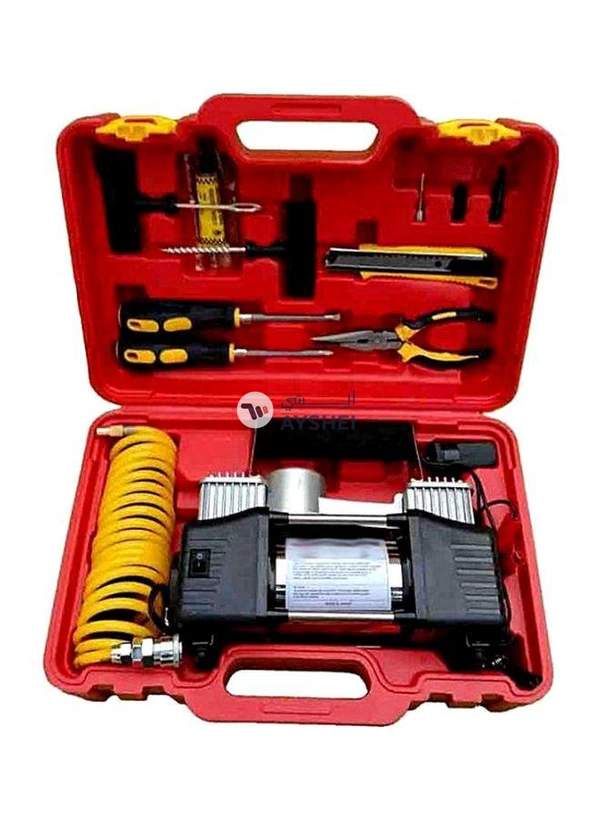 Generic Air Compressor Camel 2 Cylinder Plastic Tool Box Kit
