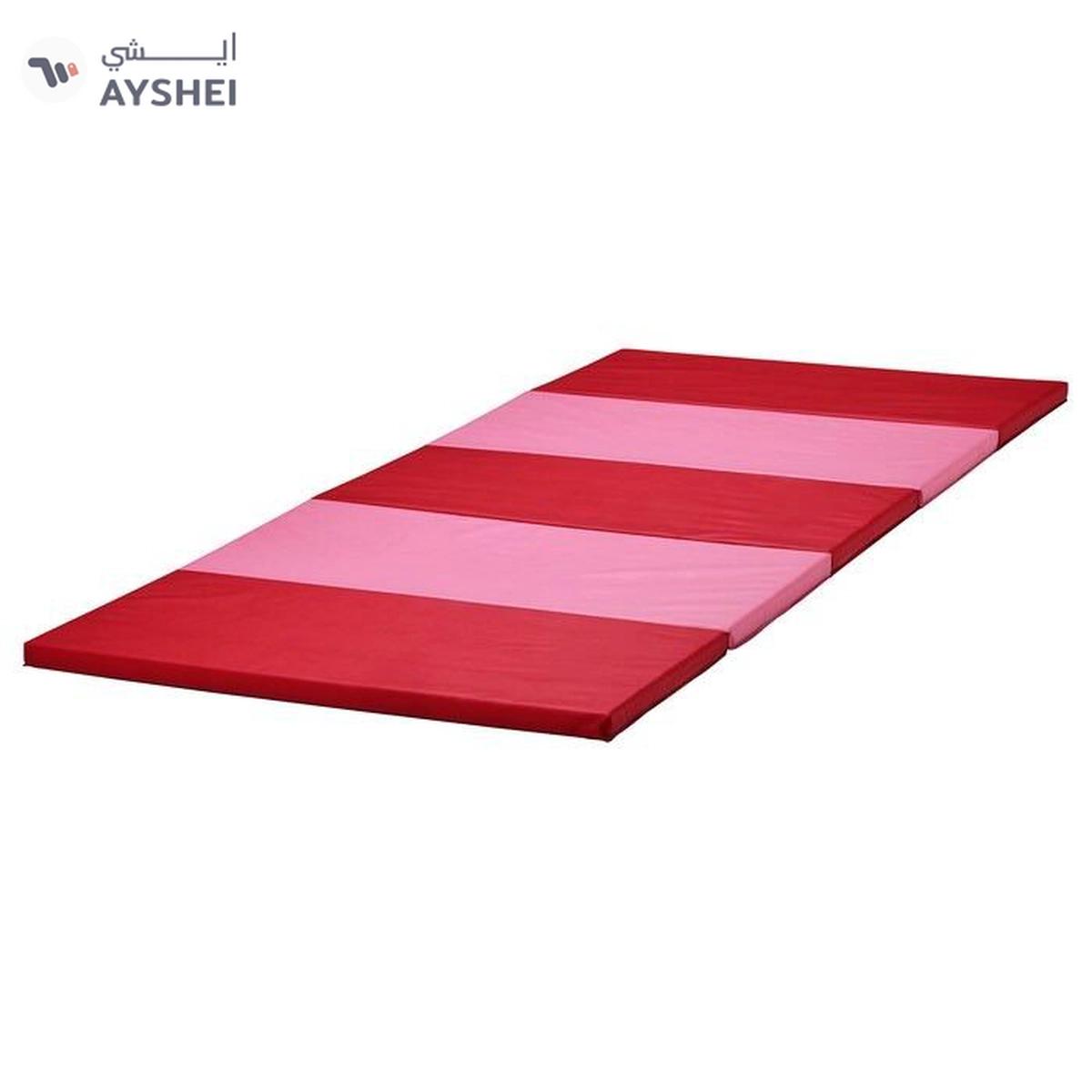 IKEA PLUFSIG Folding Gym Mat, Pink/Red, 78x185 cm-0-0