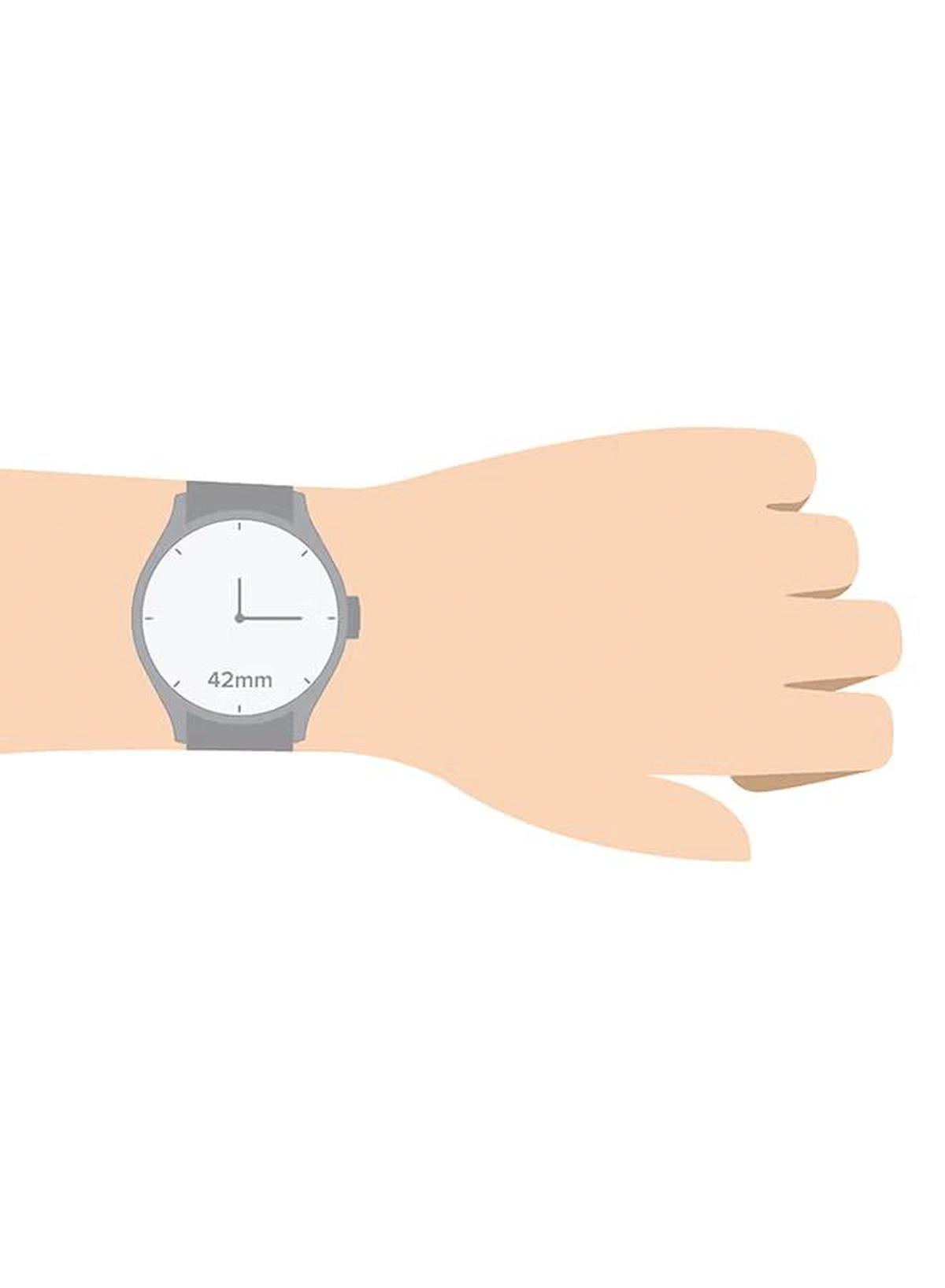 Fossil Men's Water Resistant Analog Watch FS4662 - 42 mm - Silver-1-portrait