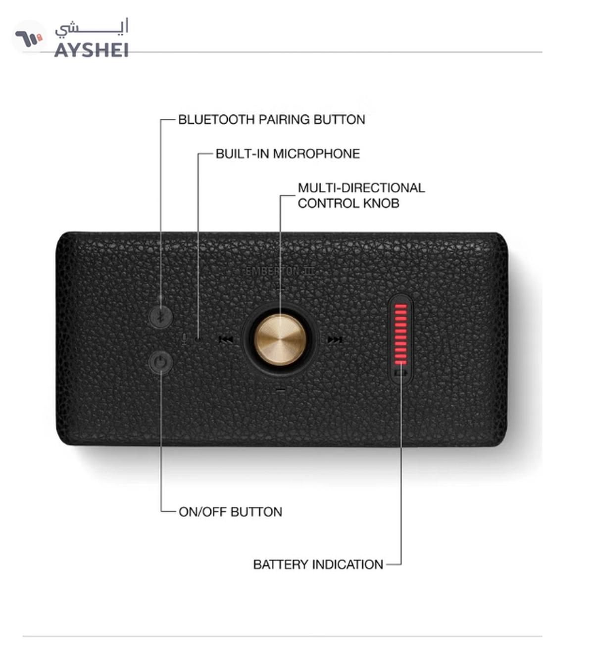 Marshall Emberton III Portable Bluetooth Speaker-2-2