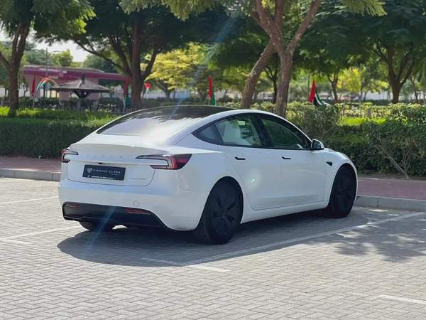 Tesla 3 L.R--AWD--GCC---Under Tesla Warranty---Full PPF Sticker