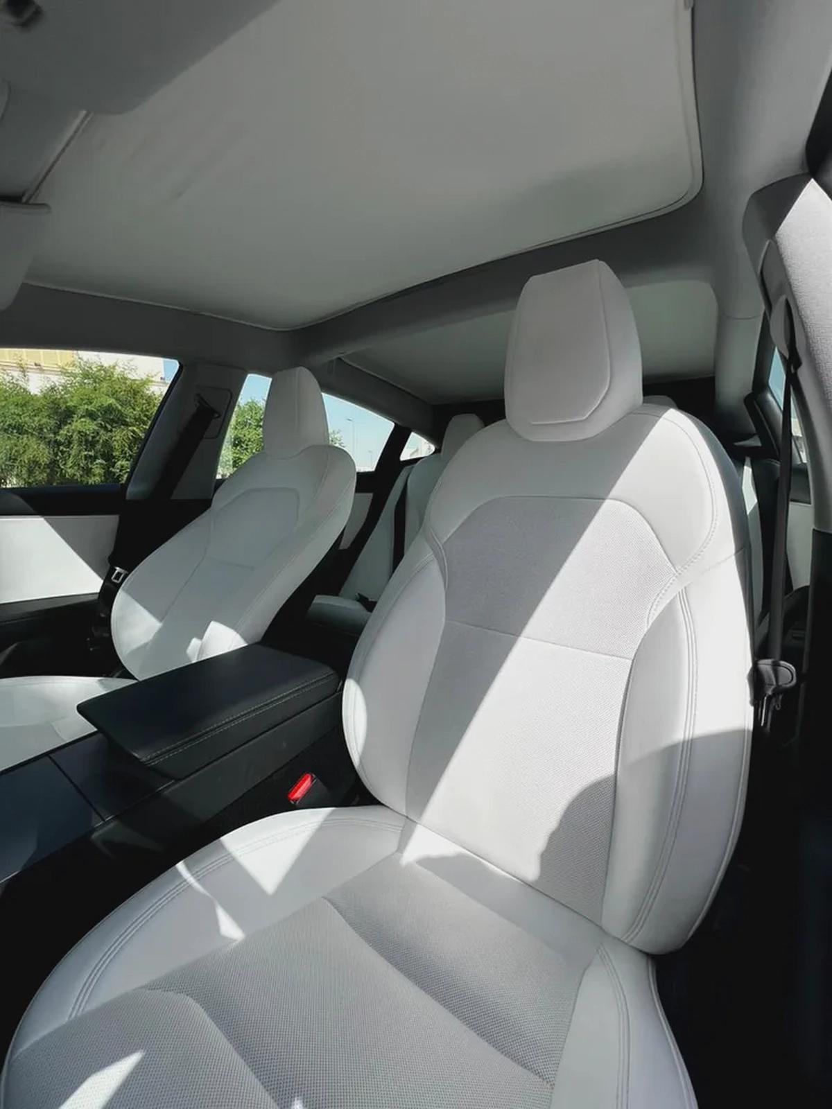 Tesla 3 L.R--AWD--GCC---Under Tesla Warranty---Full PPF Sticker-6-6