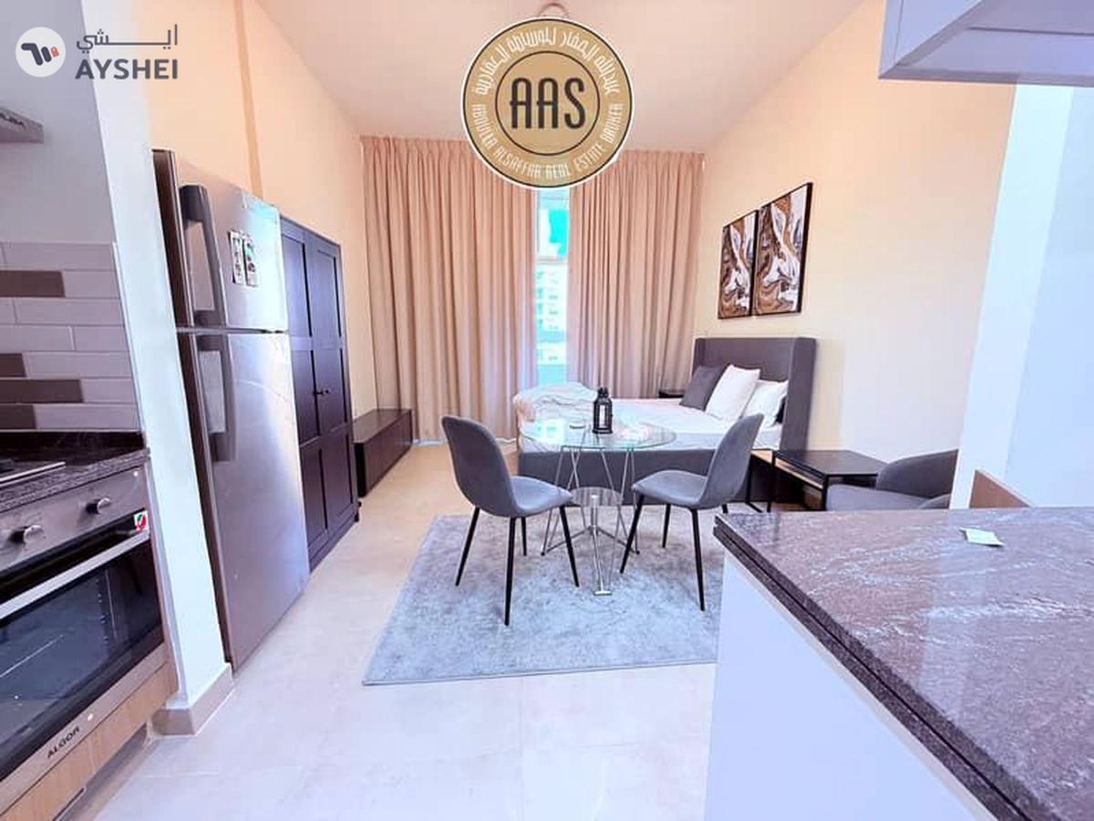 Chiller free brand new studio with fully furnished in Al furjan Dubai-0-0