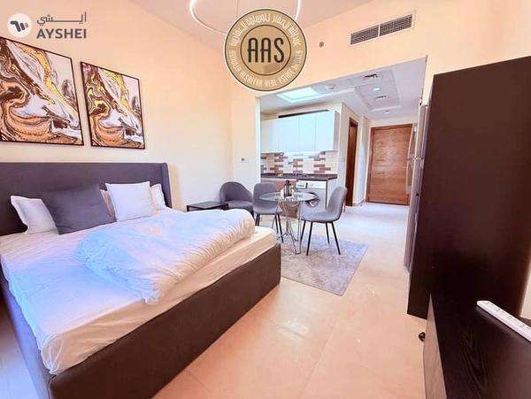 Chiller free brand new studio with fully furnished in Al furjan Dubai