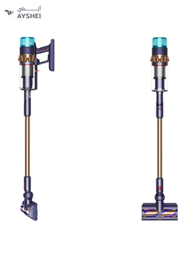 dyson Gen5detect Absolute most advance Cordless Vacuum technology with suction power of 262AW,up to 70 min run time, 4.5 hrs charging time, advance hepa Filtration 0.76 L 1.2 W Gen5detect Absolute prussian blue and copper