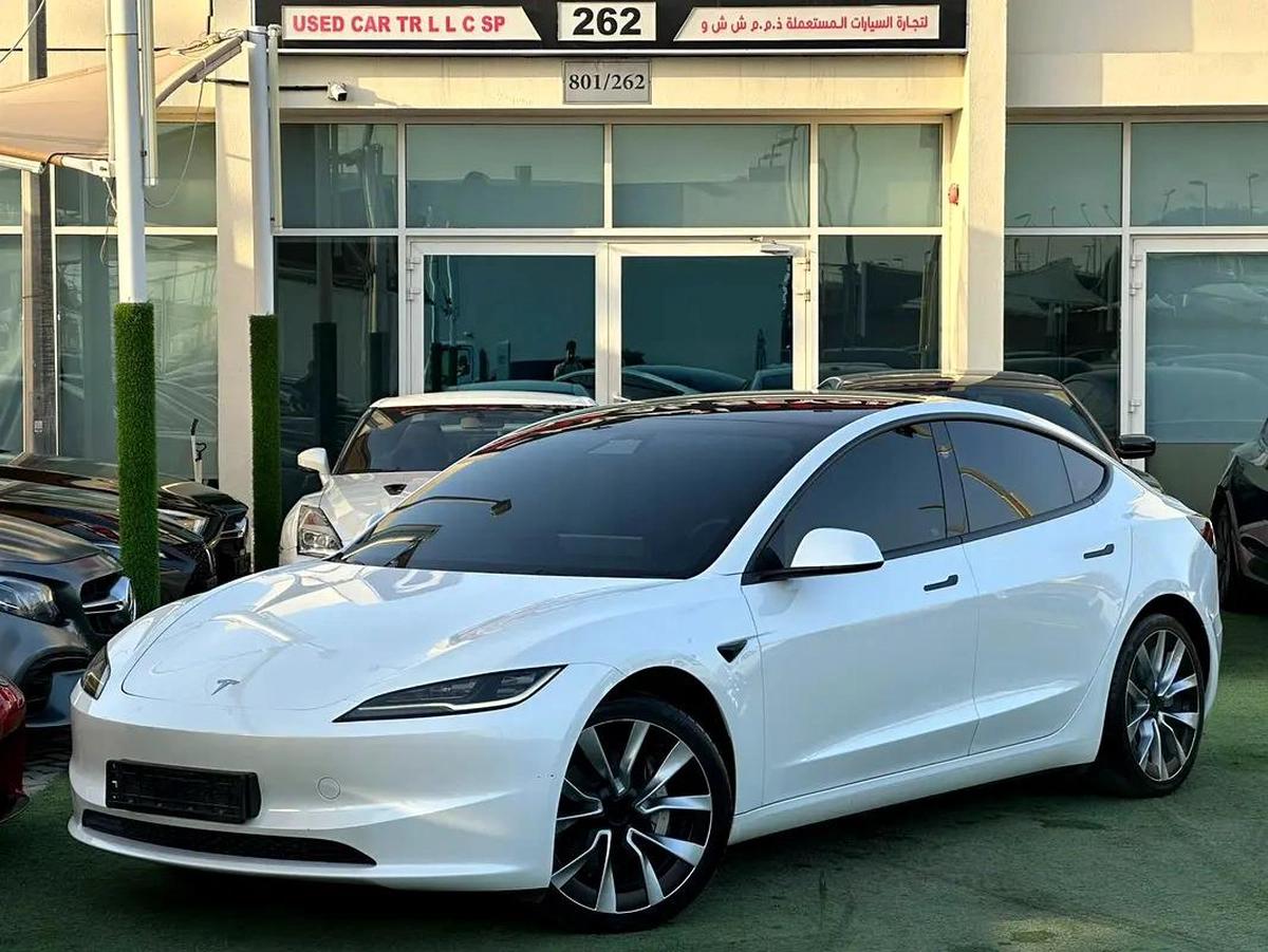 TESLA MODEL 3 LANG RANGE 2024 GCC FULL OPTION ORIGINAL PAINT UNDER WARRANTY-9-9