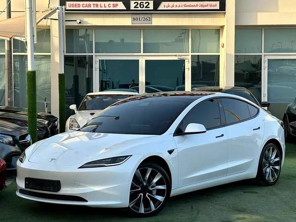 TESLA MODEL 3 LANG RANGE 2024 GCC FULL OPTION ORIGINAL PAINT UNDER WARRANTY