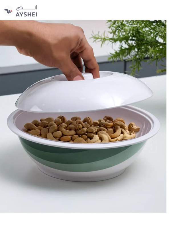 Delcasa 9" Melamineware Bowl with Lid- DC3427