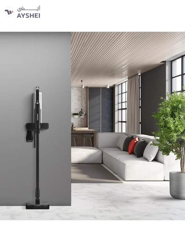 HITACHI Vacuum Cleaner Powerful Household Cordless Vacuum with versatile and low-noise 40Mins Runtime, Handheld Vacuum for Home Carpet, Floor, Stick Vacuum Cleaner,1 Year Warranty 250 W PV-X90NPWH White