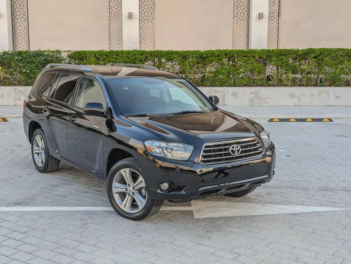 2009 TOYOTA HIGHLANDER, SPORT 3.5L V6 7 SEATER ACCIDENT FREE IN EXCELLENT CONDITION-0-0