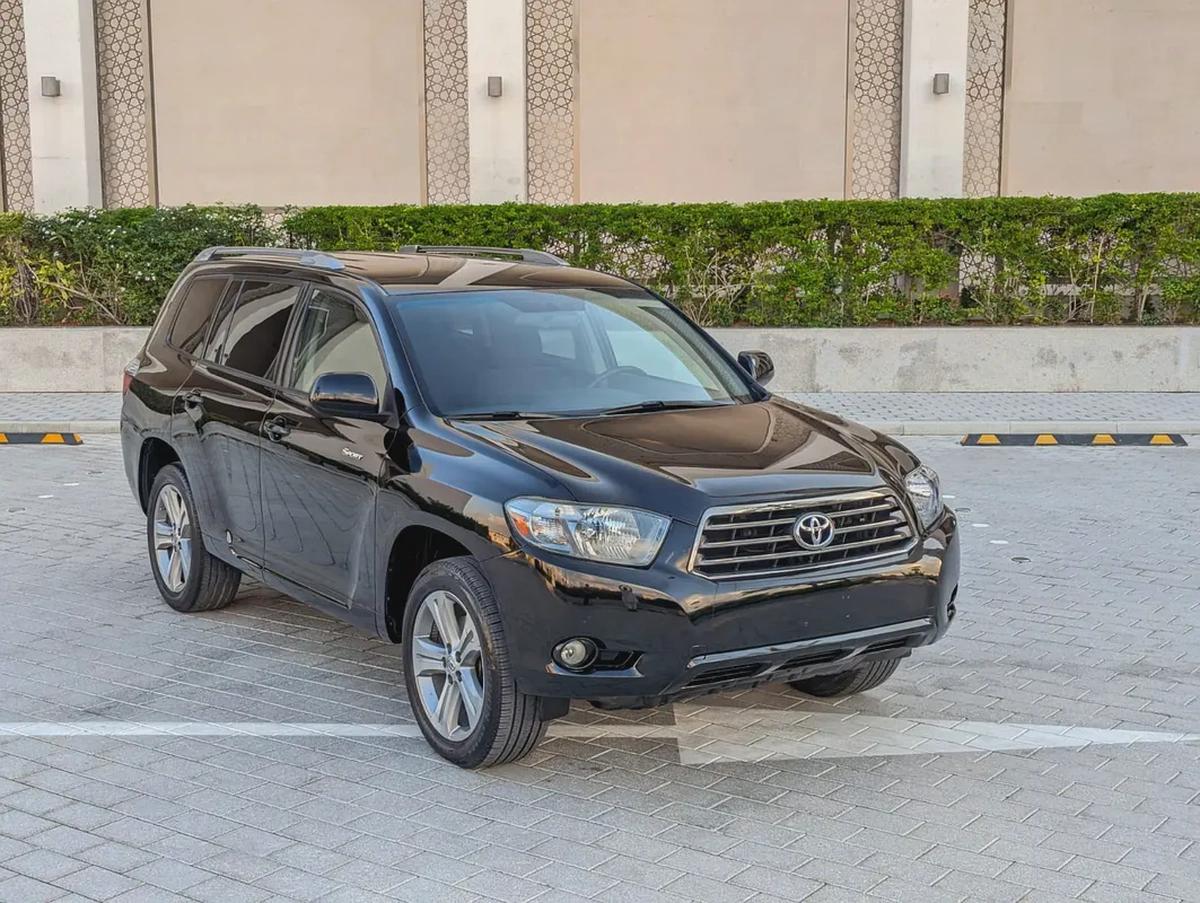 2009 TOYOTA HIGHLANDER, SPORT 3.5L V6 7 SEATER ACCIDENT FREE IN EXCELLENT CONDITION-19-19