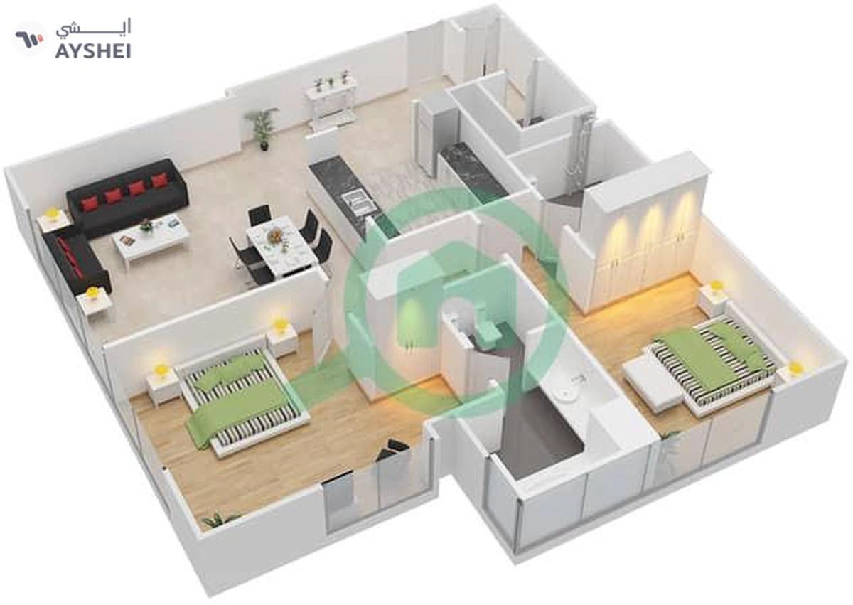 Marina Blue Tower, Marina Square, Al Reem Island, Abu Dhabi-1-1