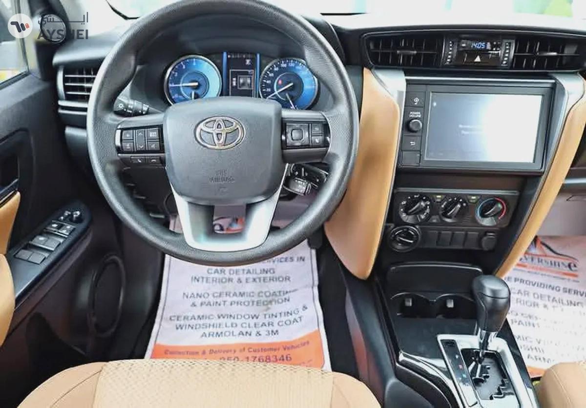 Toyota Fortuner 2022 model available @2000 monthly Emi with zero downpayment bank finance-9-9