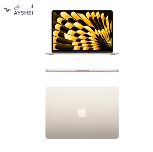 Apple New 2025 MacBook Air MW0Y3 13-Inch Display, Apple M4 Chip 10-Core CPU 8-Core GPU Processor/16GB RAM/256GB SSD/macOS(International Version) English Starlight