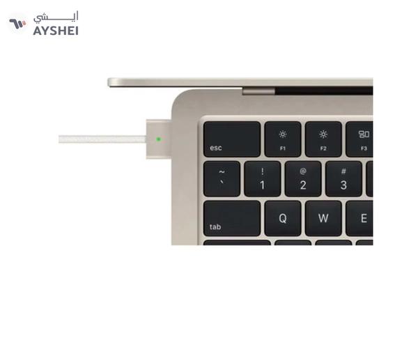 Apple New 2025 MacBook Air MW0Y3 13-Inch Display, Apple M4 Chip 10-Core CPU 8-Core GPU Processor/16GB RAM/256GB SSD/macOS(International Version) English Starlight